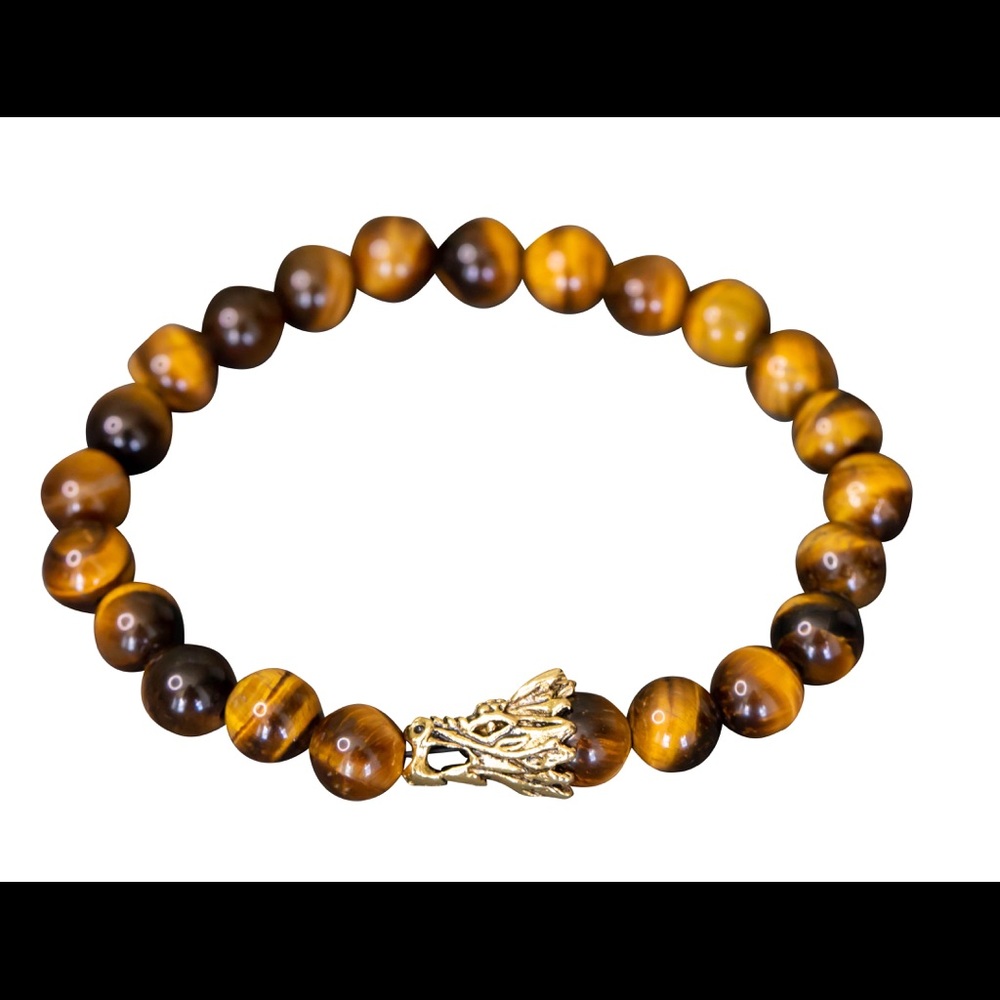 Unisex tiger eye bracelet